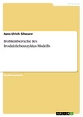 Titre: Problembereiche des Produktlebenszyklus-Modells