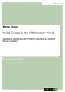 Titre: Social Change in the 19th Century Novel