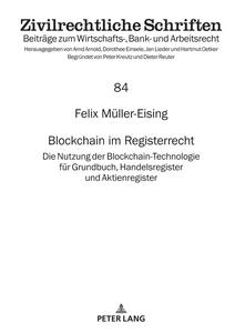 Title: Blockchain im Registerrecht