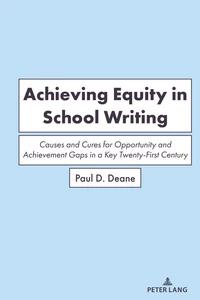 Title: Achieving Equity in School Writing