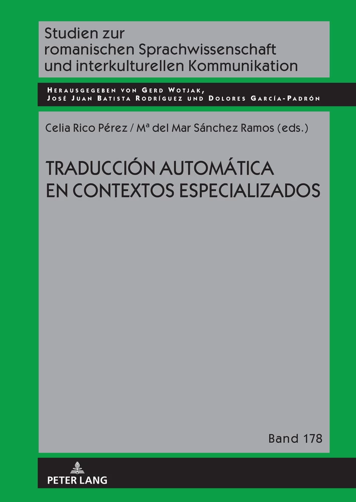 Title: Traducción automática en contextos especializados