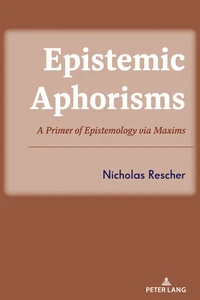 Title: Epistemic Aphorisms