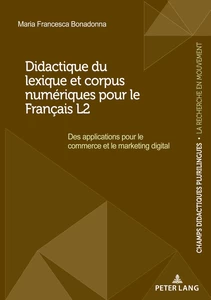 Title: Didactique du lexique et corpus numériques pour le Français L2