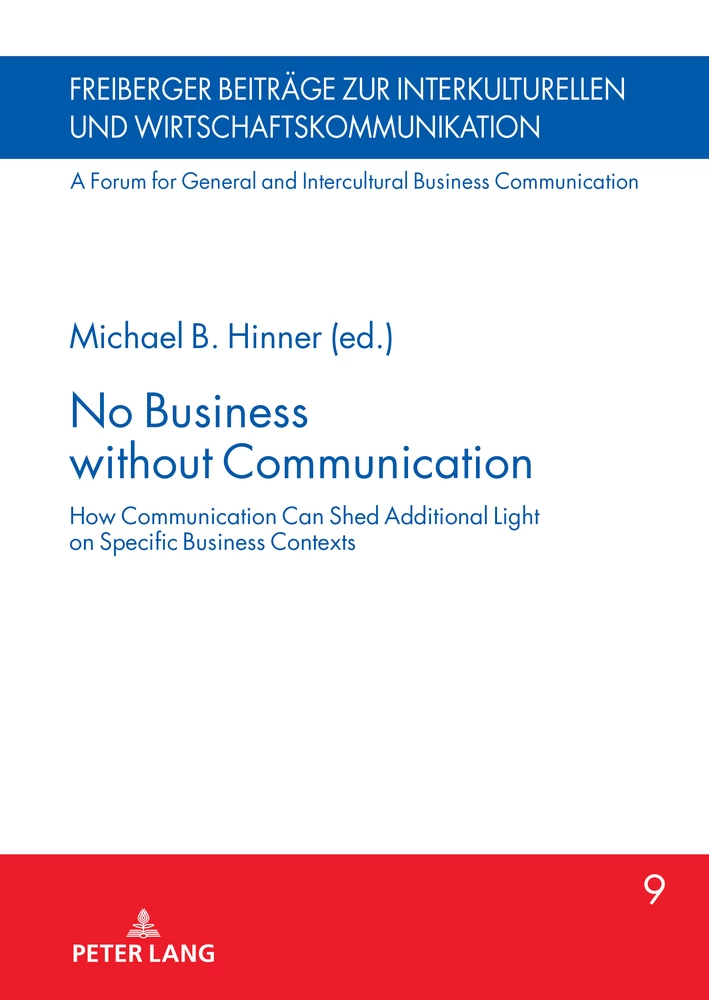 Title: No Business without Communication