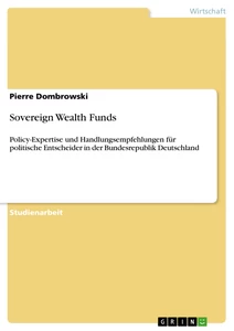 Title: Sovereign Wealth Funds
