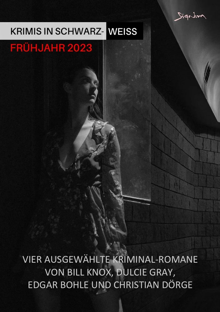 Titel: KRIMIS IN SCHWARZ-WEISS - FRÜHJAHR 2023