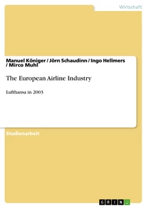 Title: The European Airline Industry