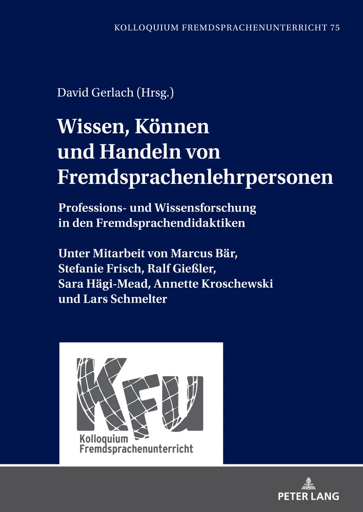 Title: Wissen, Können und Handeln von Fremdsprachenlehrpersonen