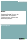 Titel: Zusammenfassung: Theorien der Umweltethik. Biozentrismus, Pathozentrismus, Holismus und Anthropozentrismus