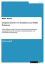 Titre: Integrative Rolle von Konflikten und Public Relations
