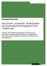 Title: Das Lernziel „Aussprache“ als Bestandteil der kommunikativen Kompetenz, Teil II. „Diphthonge“