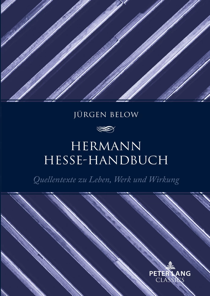 Titel: Hermann Hesse-Handbuch