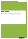 Titel: The Business of European Football