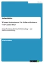 Título: Wiener Aktionismus: Die frühen Aktionen von Günter Brus