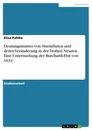 Titel: Deutungsmuster von Sturmfluten und deren Veränderung in der Frühen Neuzeit. Eine Untersuchung der Burchardi-Flut von 1634