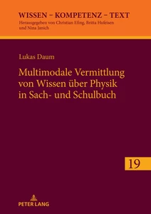 Title: Multimodale Vermittlung von Wissen über Physik in Sach- und Schulbuch
