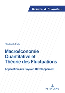 Title: Macroéconomie quantitative et théorie des fluctuations