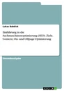 Title: Einführung in die Suchmaschinenoptimierung (SEO). Ziele, Content, On- und Offpage-Optimierung