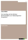 Title: Der Anschlag auf den Berliner Breitscheidplatz aus viktimologischer Perspektive