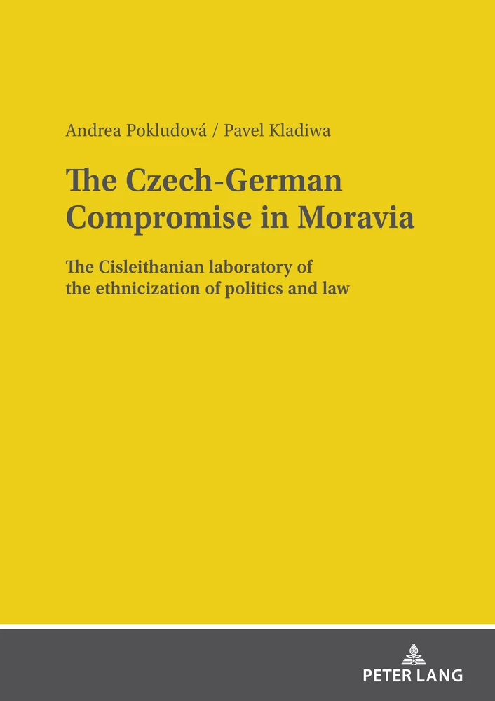 Title: The Czech-German Compromise in Moravia