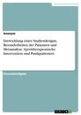 Titre: Entwicklung eines Studiendesigns, Besonderheiten der Patienten und Metaanalyse. Sporttherapeutische Intervention und Panikpatienten