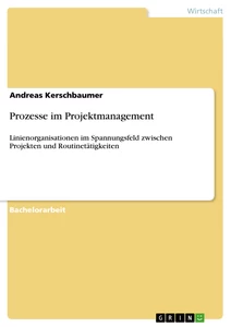 Title: Prozesse im Projektmanagement