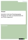 Titel: Inwiefern wird eine Translanguaging Pedagogy aus Sicht von Erzieherinnen in der Praxis umgesetzt?