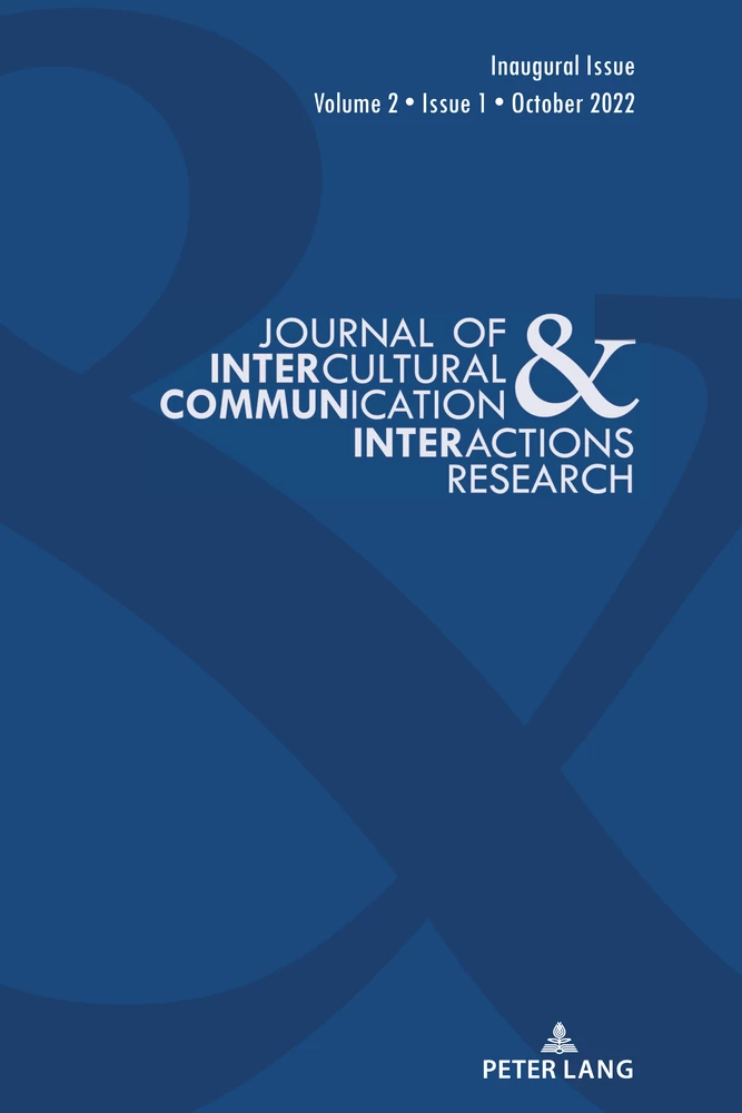 Titel: Conceptualization of Culture for Intercultural Communication Training: A Classic Interview with Edward T. Hall