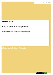 Title: Key Account Management