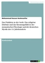 Title: Das Fünklein in der Seele. Das religiöse Erlebnis und das Kreaturgefühl in der monastischen Theologie und der deutschen Mystik des 14. Jahrhunderts
