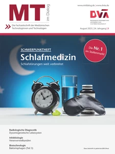 Titel: MT im Dialog. Die Fachzeitschrift der Medizinischen Technologinnen und Technologen