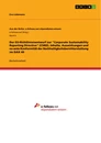Title: Der EU-Richtlinienentwurf zur "Corporate Sustainability Reporting Directive" (CSRD). Inhalte, Auswirkungen und ex-ante Konformität der Nachhaltigkeitsberichterstattung im DAX 40