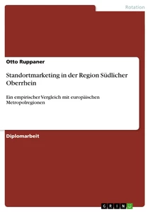 Título: Standortmarketing in der Region Südlicher Oberrhein