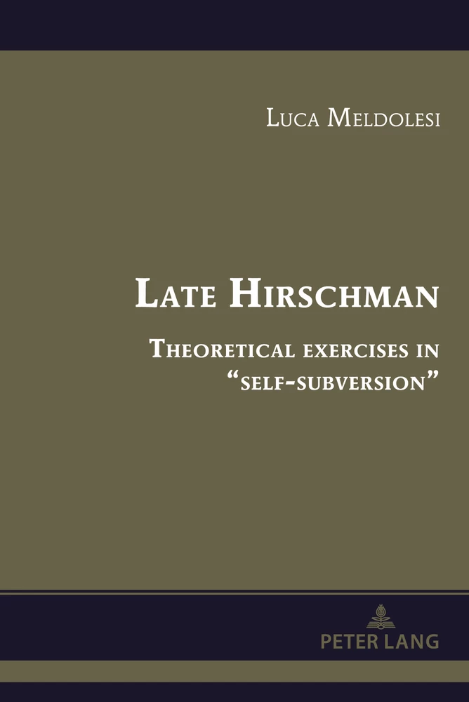 Title: Late Hirschman