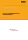 Title: Grundlagen und rechtliche Betrachtung der Vorratsdatenspeicherung