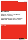 Titel: Balancing of Political Oversight and Intelligence Efficiency