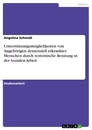 Title: Unterstützungsmöglichkeiten von Angehörigen demenziell erkrankter Menschen durch systemische Beratung in der Sozialen Arbeit