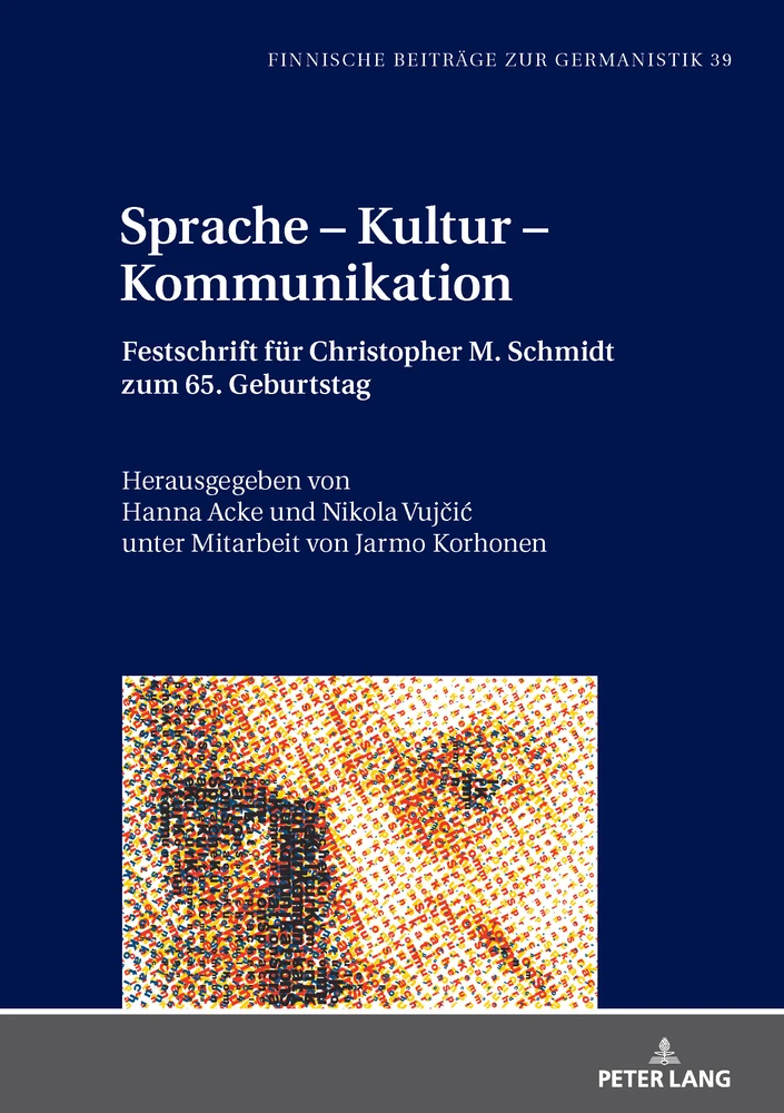 Title: Sprache – Kultur – Kommunikation