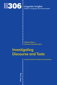 Titel: Investigating Discourse and Texts