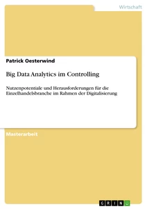 Titel: Big Data Analytics im Controlling