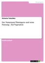 Titel: Der Naturraum Thüringens und seine Nutzung - Zur Vegetation