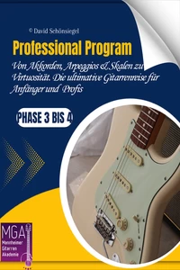 Titel: Professional Program: Von Akkorden, Arpeggios & Skalen zu Virtuosität. Die ultimative Gitarrenreise für Anfänger und angehende Profis: Phase 3 bis 4