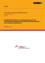 Titel: Antibiotikaresistenzen als Herausforderung für die Kommunalverwaltung in Deutschland im Kontext globaler und nationaler Maßnahmen