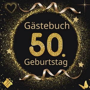 Titel: GÄSTEBUCH "Gold Klassik 1" zum 50. Geburtstag
