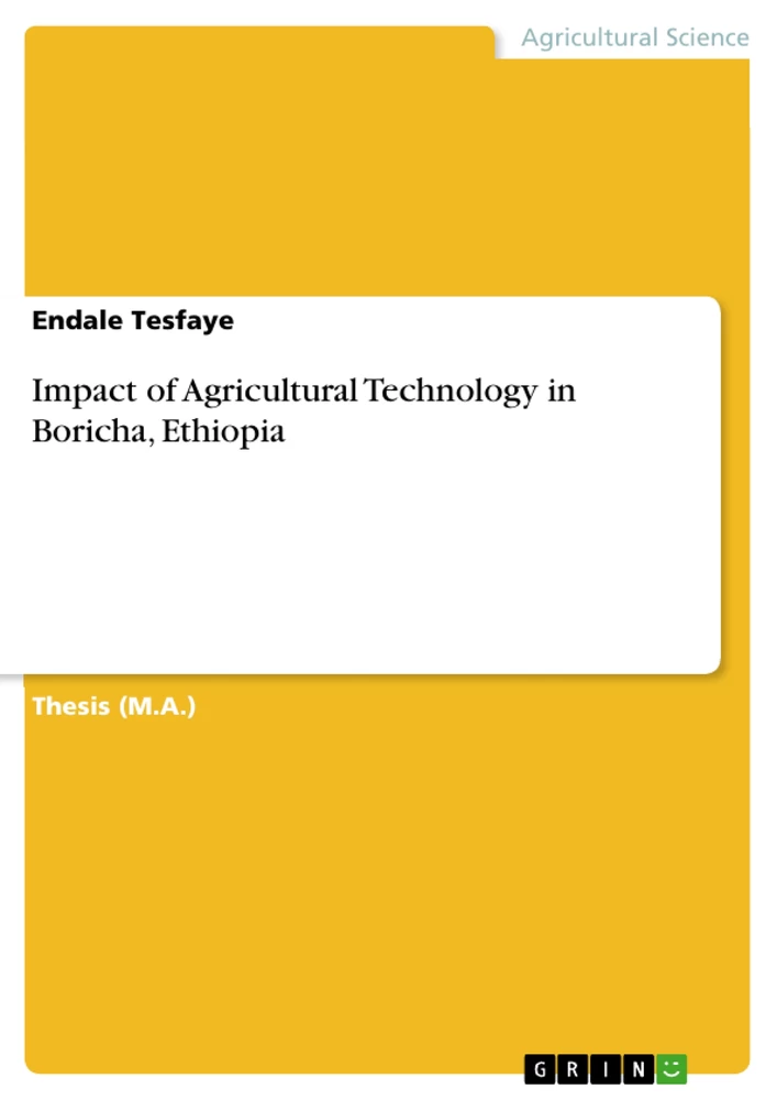 Titel: Impact of Agricultural Technology in Boricha, Ethiopia