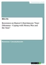 Titel: Rezension zu Sharon E. Hutchinsons "Nuer Dilemmas - Coping with Money, War and the State"