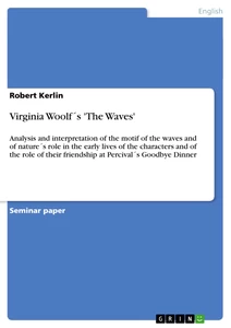 Titel: Virginia Woolf´s 'The Waves'