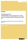 Titel: Auswirkungen des CSR-Richtlinie-Umsetzungsgesetz auf die (Konzern-)Lageberichterstattung nach DRS 20