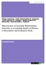 Titel: Effectiveness of Scientific Wind Turbine Structure as a Learning Model on Physics. A Descriptive and Evaluative Study