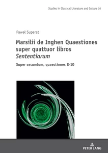 Title: Marsilii de Inghen Quaestiones super quattuor libros <I>Sententiarum</I>